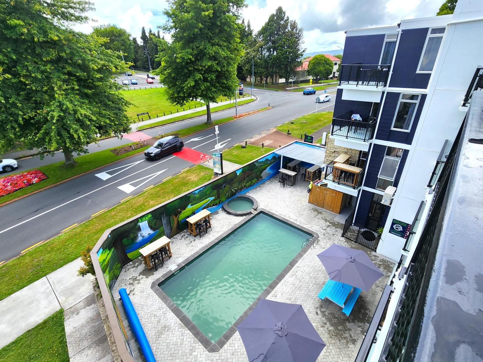 Hotel Urban Lounge Sleepery Distretto di Distretto di Rotorua Esterno foto