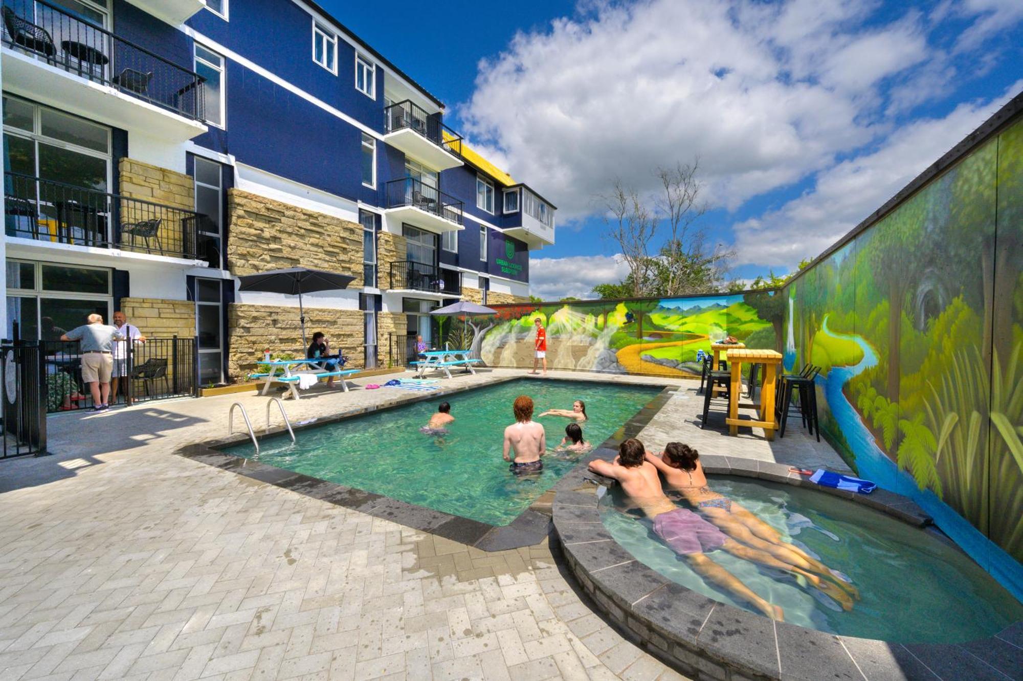 Hotel Urban Lounge Sleepery Distretto di Distretto di Rotorua Esterno foto